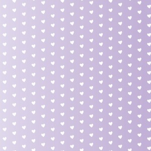 Spring Purple Heart Shape Pattern